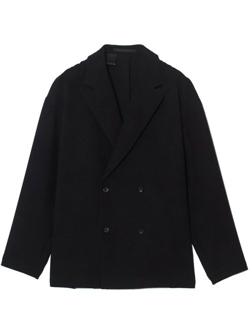Double-breasted blazer - Black