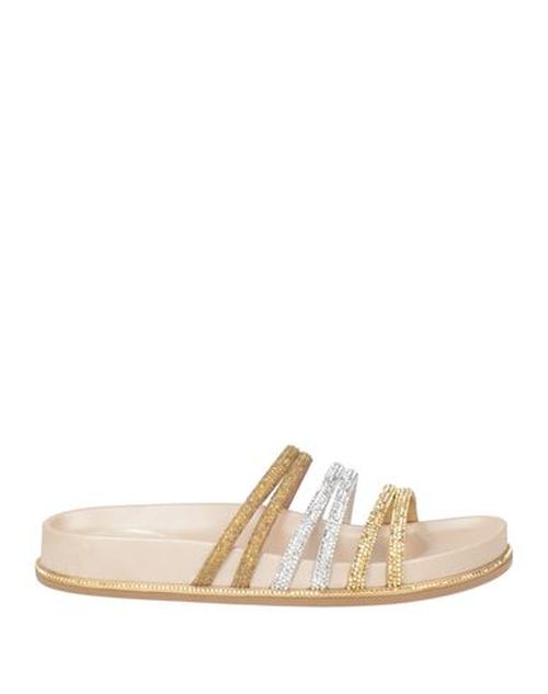 Woman Sandals Marigold Size 7 Textile fibers