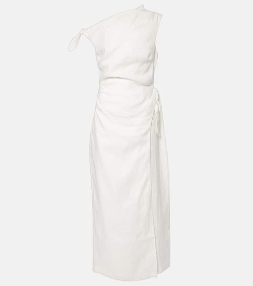 Tamara linen maxi dress