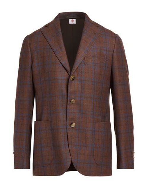 Man Blazer Brown Size 3XL Virgin Wool, Cashmere
