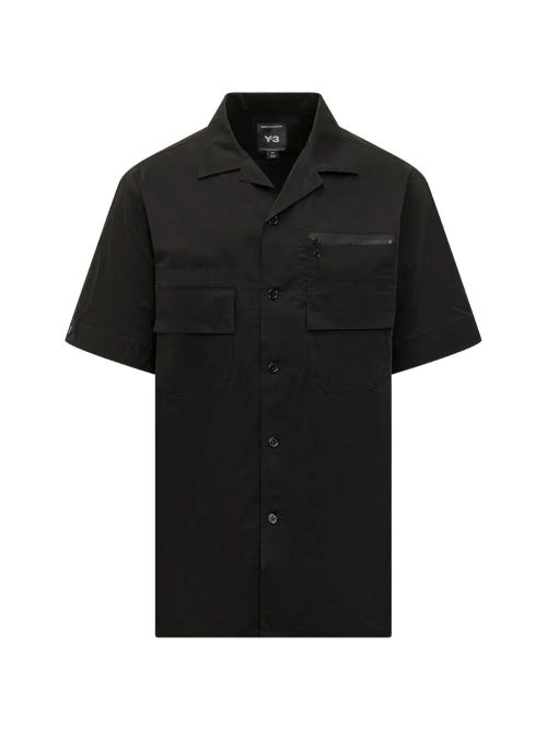 Multi-Pocket Short-Sleeved Shirt