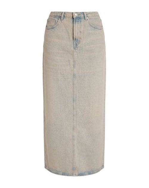 Samsøe Φ Samsøe Woman Denim skirt Blue Size S Organic cotton, Recycled cotton