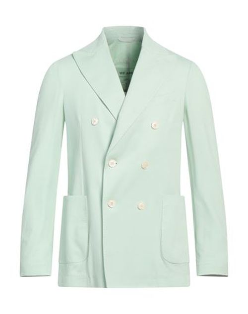 Circolo 1901 Man Blazer Light green Size 42 Cotton, Elastane