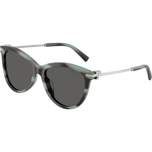 Tiffany Donna Tiffany TF4258BU 8443S4 Occhiali da sole Acetato Tartaruga Grigio Pantos Normale