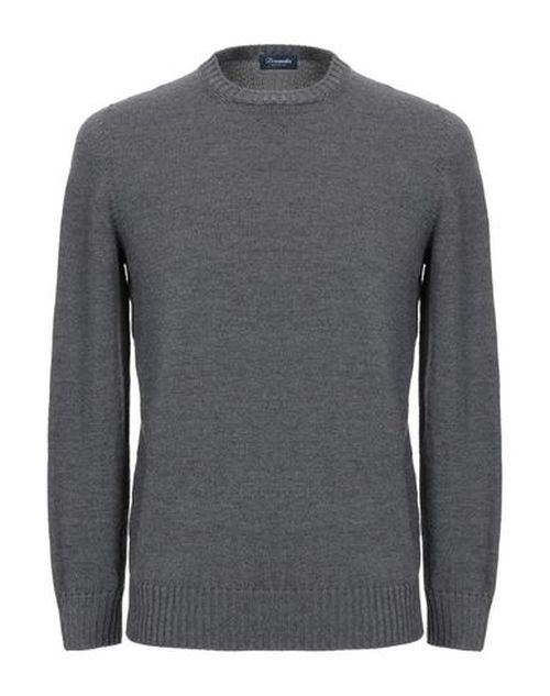 Man Sweater Grey Size 34 Merino Wool