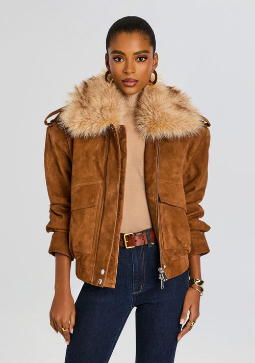 Erynn Suede Jacket