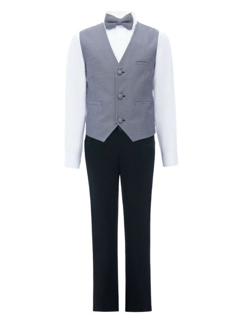 Almendra vest suit (set of four) - Grey