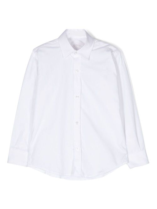 Plain cotton shirt - White