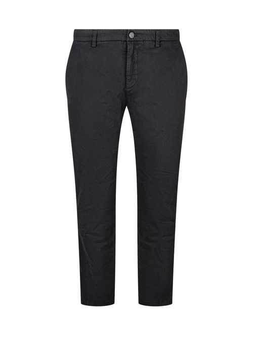 Black Slim Chino Trousers