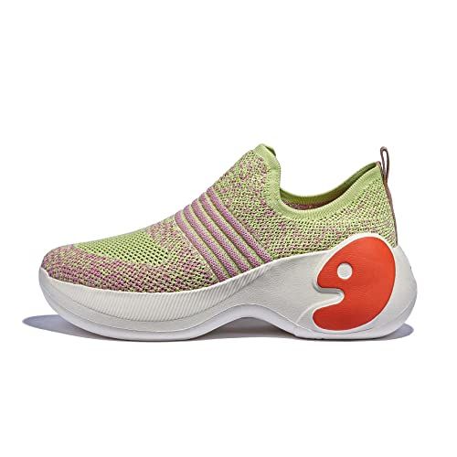 UIN Women's Travel Walking Shoes Art Painted Casual Lightweight Comfort Fashion Sneaker Zaragoza Ⅰ Blooming Moment