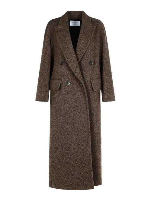 Arco 1234 Chocolate Virgin Wool Coat