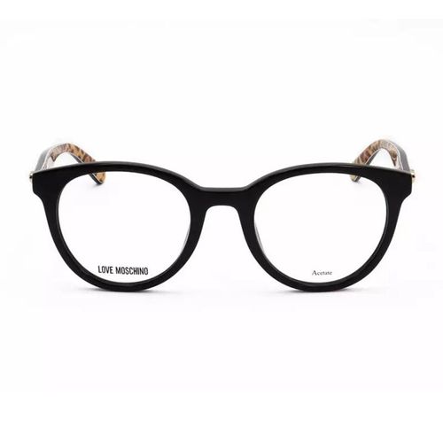 MOL518008600 Round Full Rim Eyeglasses — Black