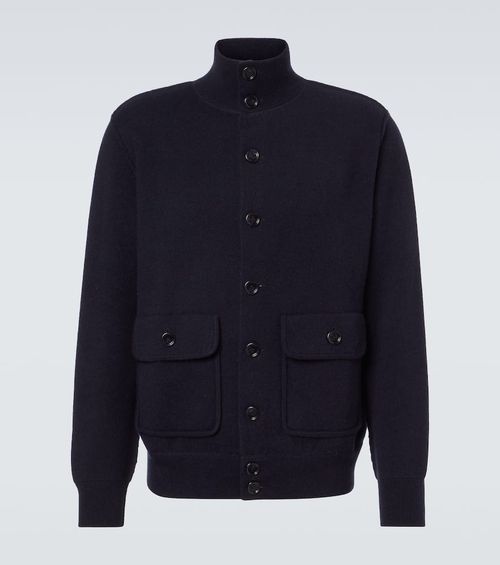 Wool and cashmere jacket
