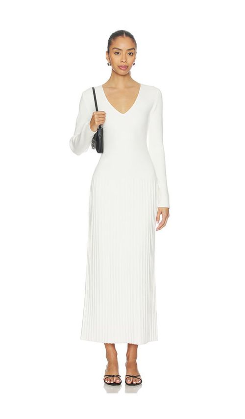 & Reckless Lela Dress in White. - L also in M, S