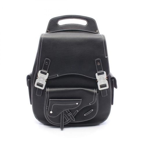 Christian Dior Black Leather Backpack Pre-Owned