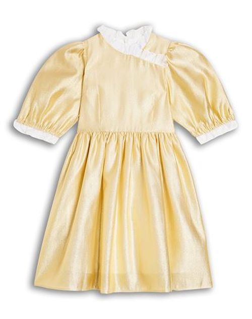 Kid Girl Kids' dress Gold Size 10 Viscose