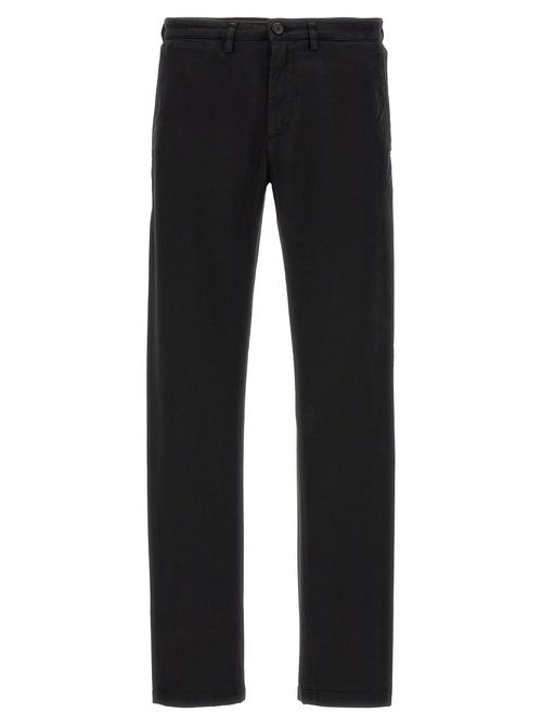 -Mike Pantaloni Nero-Uomo
