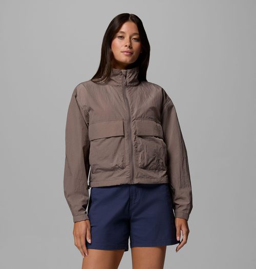 Women's Paracutie Cropped Cargo Windbreaker-