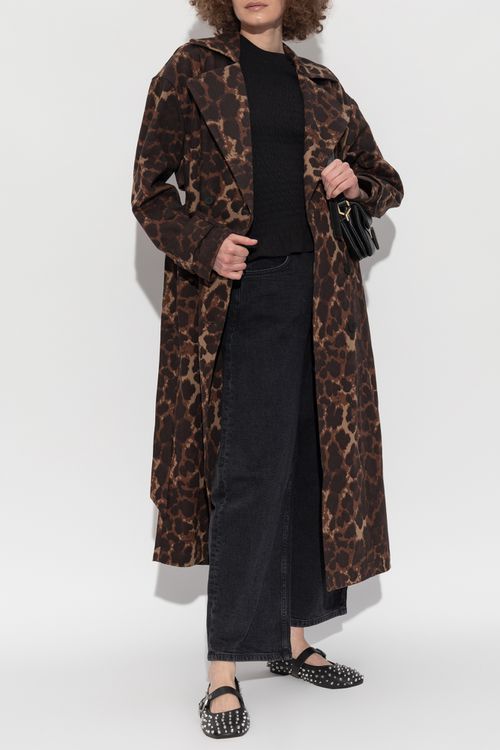 Trench Coat `Abel`, Women's, Brown