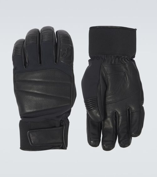 Fred leather ski gloves