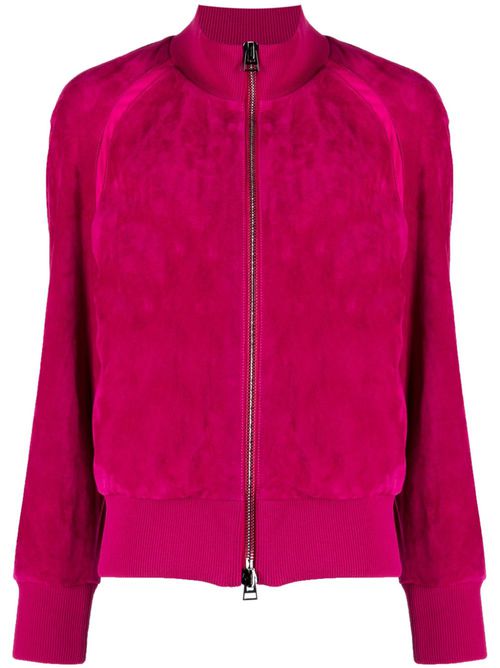 Velvet track jacket - Pink