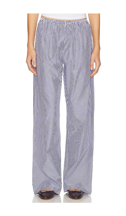 Donni. pantalones pierna recta pop en color azul marino  S  también en