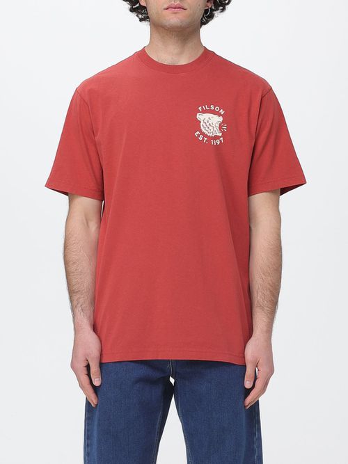 T-Shirt Men color Brick Red