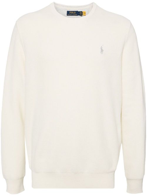 Polo-Pony-motif jumper - Neutrals
