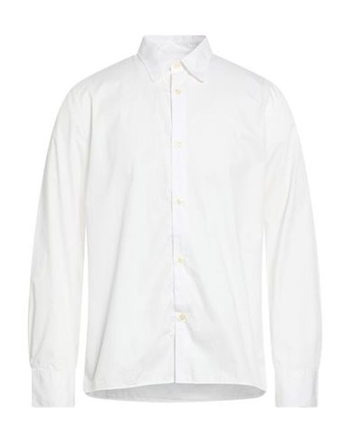 Officine Générale Man Shirt White Size XL Cotton