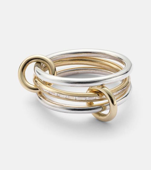 Spinelli Kilcollin Sonja SG 18kt gold and sterling silver ring with diamonds