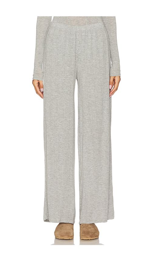 Negative Underwear Whipped Track Pant in Heather Grey - Light Grey. S also in XS, M