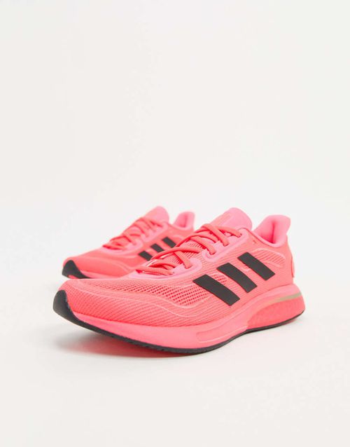 Adidas Running Supernova trainers in pink