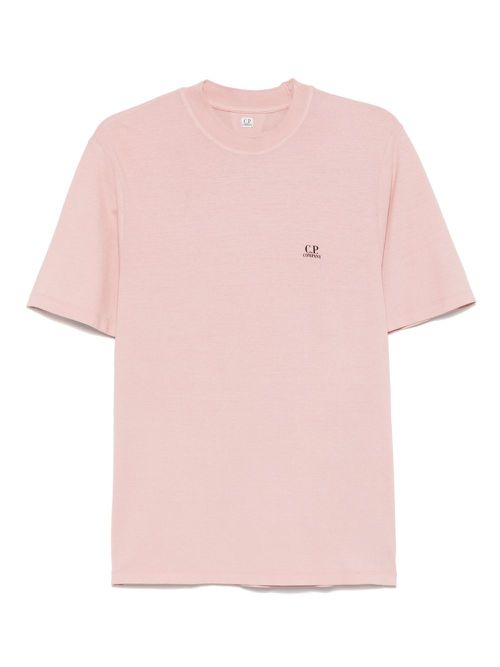 C.P. Company logo-print T-shirt - Pink