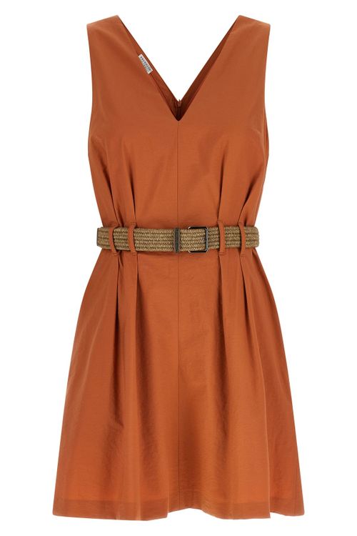 Texture Twill Dress