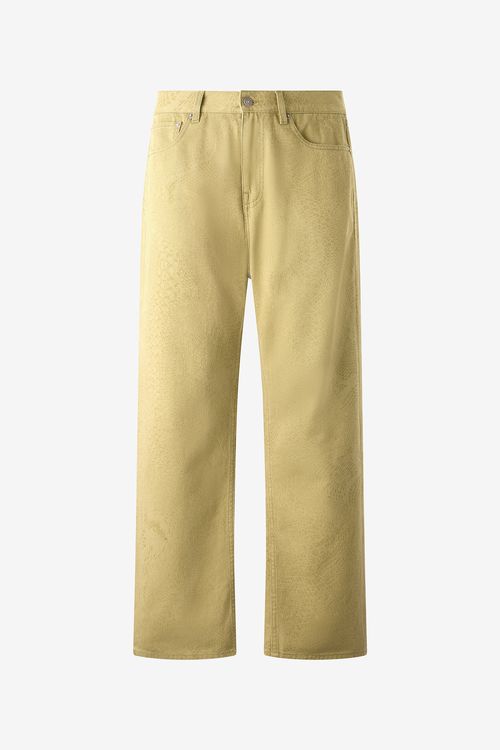 Python-print Five-pocket Pants