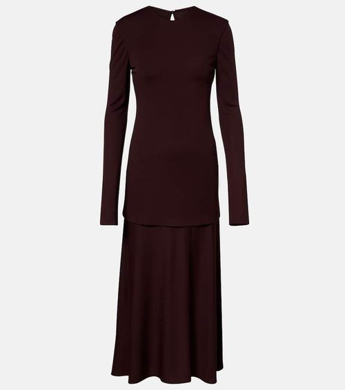 Jersey maxi dress