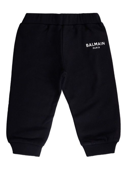 Logo-print track pants - Black
