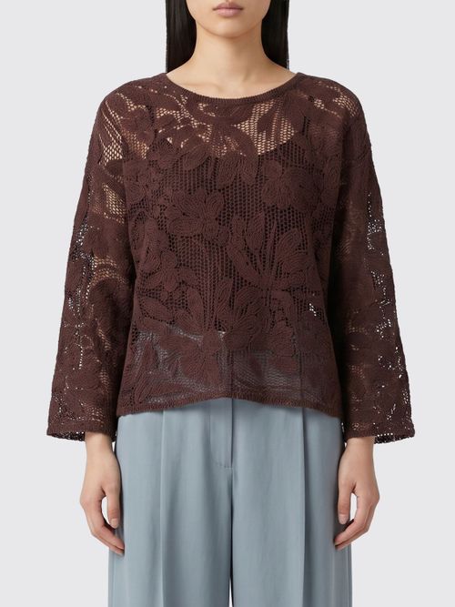 Sweater Woman color Brown