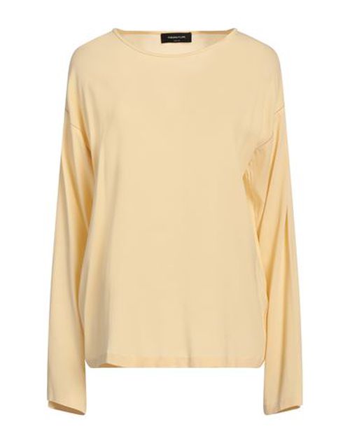 Fabiana Filippi Woman Top Yellow Size 12 Viscose, Elastane
