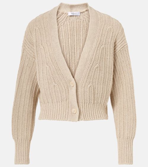 Stelvio linen and cotton cardigan