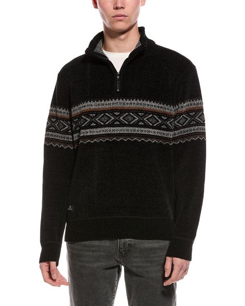 Semi Fit 1/4-Zip Mock Neck Sweater