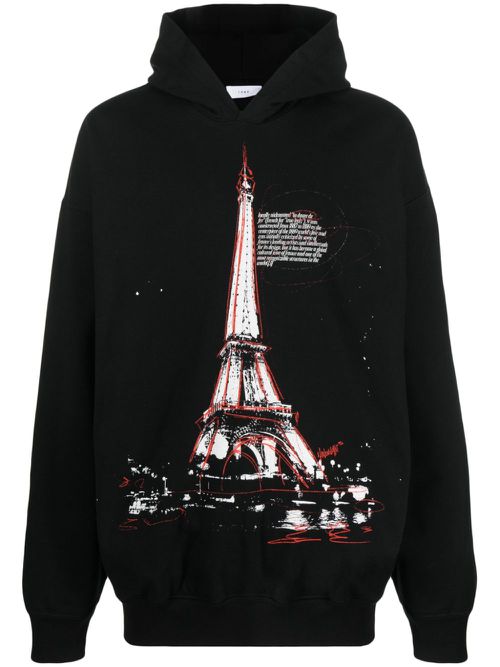 Eiffel hoodie - Black