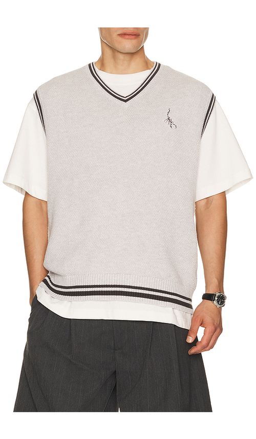 Devereux Golf Scorpion Vest in Grey. XL/1X. Also in L