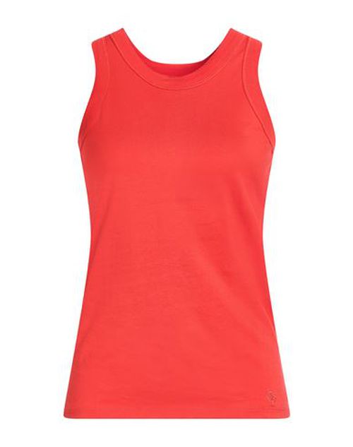 Woman Tank top Red Size M Pima Cotton