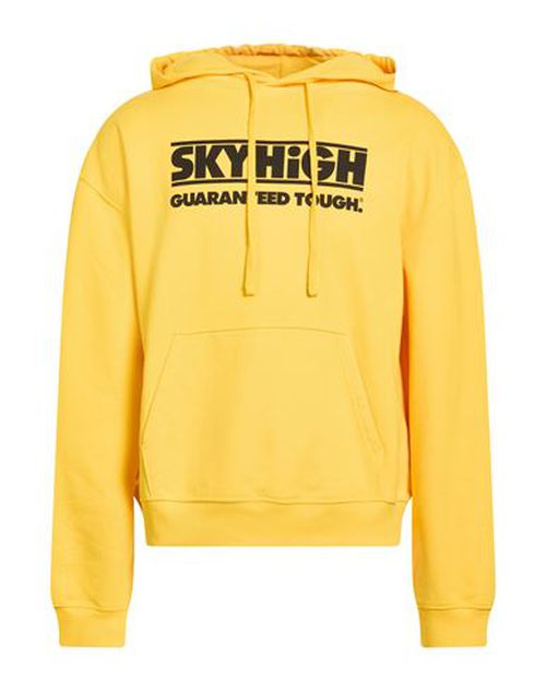 Man Sweatshirt Yellow Size S Organic cotton