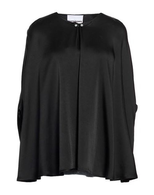 Woman Top Black Size ONESIZE Acrylic, Viscose