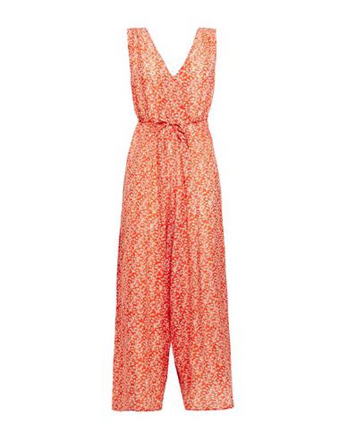 Woman Jumpsuit Orange