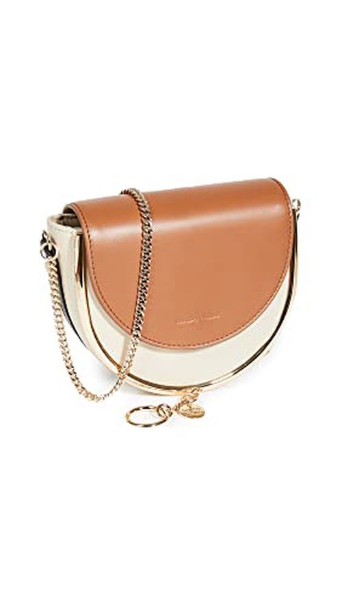 See by Chloe Women's Mara Evening Bag Combo, Cement Beige, Off White, Tan, One Size