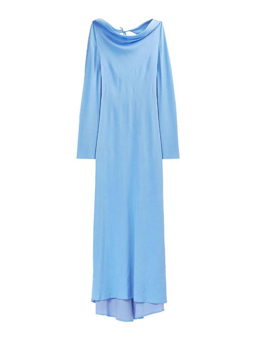 Long crack dress