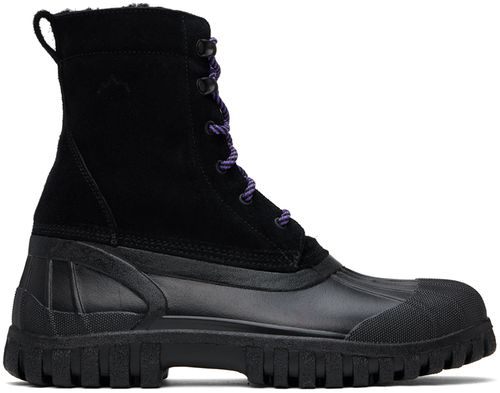 Diemme Black Anatra Shearling Boots